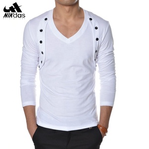 T-Shirt contrasté raglan ourlet incurvé jersey respirant 2 couleurs blanc devant manches vertes broderie impression par sublimation vierge - Product Image 2