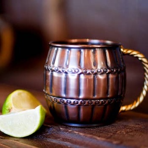 Handmade 100% Pure Copper Moscow Mule <b>Mugs</b> Black Antique Finishing Drinking <b>Mugs</b> Best Drinkware by Indian Manufacturer - Product Image 5