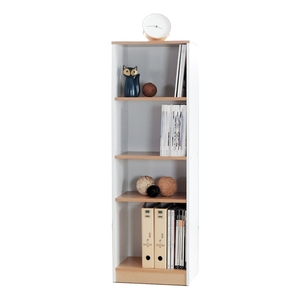 Vitrina de madera de 4 niveles para sala de estar - Product Image 1