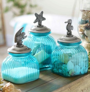 Frascos de Almacenamiento de Cocina de Lujo con Tapas de Hierro Galvanizado, Logotipo Personalizado, Regreso a Clases, Frascos de Vidrio Soplado a Mano para Almacenamiento de Alimentos para Fiestas y Uso Doméstico - Product Image 2