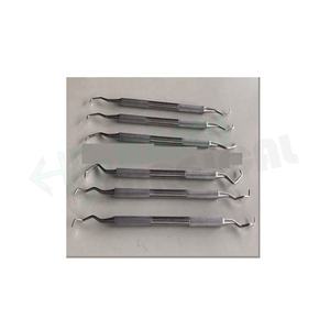 Source d'alimentation manuelle à forte demande Gracey Curettes Set Instruments dentaires pour le remplissage et la parodontie par Hasni Surgical - Product Image 4