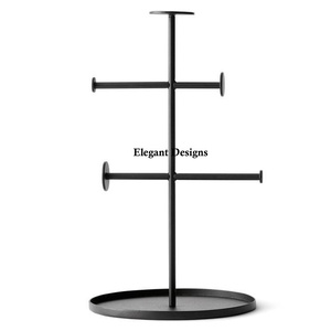 <b>Gold</b> Finished Unique Metal Jewelry Stand Rose Handmade Fancy Stand High Quality Affordable Wholesale Best Jewelry Stand - Product Image 5
