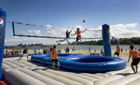Alquiler de Equipos, <span class=keywords><strong>Cancha</strong></span> de <span class=keywords><strong>Voleibol</strong></span> Acuática Inflable para <span class=keywords><strong>Playa</strong></span> - Product Image 6