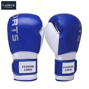 Pakistan Manufacturer Custom Leather Boxing Gloves Hook Loop Closure <b>Glitter</b> Print Custom Logo Unisex Custom Packaging Boxing - Product Image 5