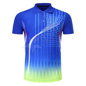 เสื้อเทนนิส OEM ปี 2020 ปรับแต่งได้ แฟชั่นไซส์ใหญ่ คุณภาพสูง ผ้าฝ้ายผสมโพลีเอสเตอร์ ระบายอากาศ แห้งเร็ว ชุดกีฬาแบบกำหนดเอง - Product Image 5