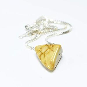 Colgante de Piedra imperial jaspe pebbel colgante curativo piedra colgante caído cristal piedras preciosas ágata collar mayorista - Product Image 1