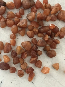 Pierre brute de spessartite naturelle en vrac, pierre de grenat brute, grenat brut en gros - Product Image 5