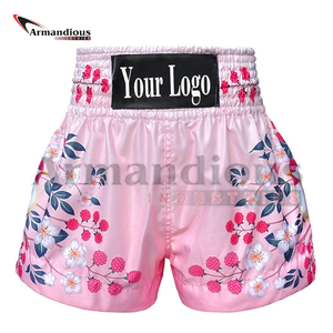 Pantalones cortos personalizados de artes marciales MMA Muay Thai, conjuntos de entrenamiento al por mayor con logotipo personalizado, servicios OEM disponibles - Product Image 3