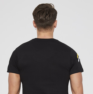 เสื้อยืดคอกลมสำหรับผู้ชายระบายอากาศได้ดีเสื้อสำหรับผู้ชายไซส์ใหญ่พิเศษผ้าฝ้าย100% ออกแบบโลโก้ได้ตามต้องการสำหรับฤดูร้อน - Product Image 5