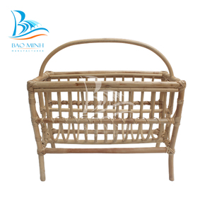 Silla de ratán de estilo tradicional clásico moderno para muebles de sala de estar y uso doméstico de ocio para estante de periódicos/revistas - Product Image 2