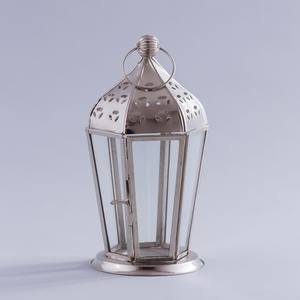 โลหะโคมไฟเชิงเทียนแก้บนลวดทองตกแต่งบ้านเหล็กคริสต์มาสแขวนโคมไฟ - Product Image 6