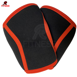 RC Fitness Wear รับสกรีนโลโก้ ปลอกแขนข้อศอกกันลื่น 7 มม. ผลิตจากยางธรรมชาติและ PVC สำหรับยกน้ำหนักและพาวเวอร์ลิฟติ้ง - Product Image 6