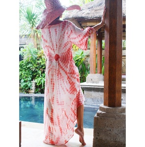 High Quality Women's Bohemian Cartoon Print Rayon <b>Kaftan</b> Breathable <b>Plus</b> <b>Size</b> - Product Image 2