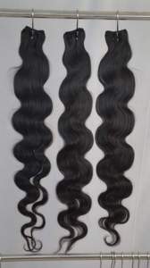 วิกผมคนธรรมชาติบราซิล,เครื่องทำผมจริงลอนปิดสองชั้น - Product Image 2