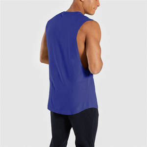 Personnalisé Hommes Gym Workout Débardeur Singlet Casual Fitness Spandex Muscle Fit Tricoté Méthode de tissage - Product Image 5