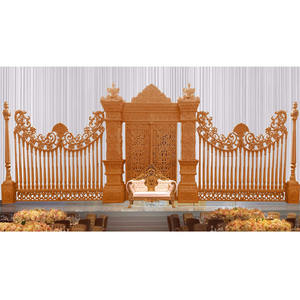 Paneles de Fondo Estilo Puerta para Escenario de Recepción de Bodas, Decoración de Bodas Occidental, Marcos Impresionantes para Escenario de Bodas en Inglaterra - Product Image 1
