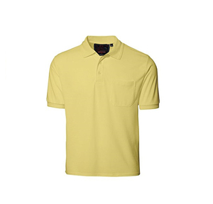 <b>Yellow</b> Shade Polo <b>T</b>-<b>Shirt</b> for Men Short Sleeve Soft Cotton Fabric Made in Bangladesh Wholesale Price for Business or Casual - Product Image 4