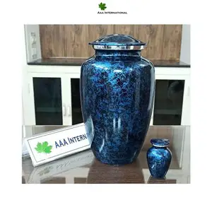 Индивидуальный дизайн и пользовательский логотип доступны для взрослых урн для кремации из алюминиевого материала по лучшей рыночной цене