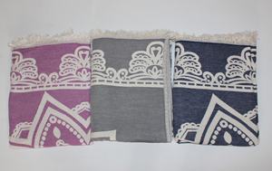 Couvertures Peshtemal pré-lavées, tapis de pique-nique, Fouta, 100 coton turc, haute qualité et meilleur prix - Product Image 3