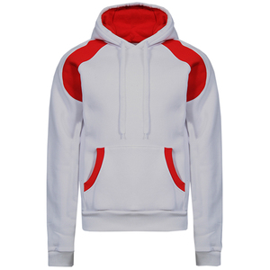 Sweats à capuche épais en polaire personnalisés avec logo brodé pour hommes, polyester/coton pour l'hiver, approvisionnement ODM - Product Image 2