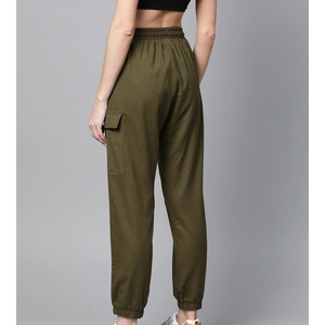 กางเกงจ็อกเกอร์ทรงหลวมสำหรับผู้หญิง สกรีนโลโก้ได้ กางเกงออกกำลังกาย ฟิตเนส วิ่งจ๊อกกิ้ง ขายส่ง - Product Image 3