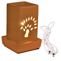 Diffuseur d'huiles essentielles électrique en céramique de luxe |   Diffuseur d'huiles essentielles artisanal à brancher, chauffe-parfum, aromathérapie, décoration d'intérieur