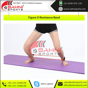 Bande de résistance portable en forme de figure 8, légère, pour fitness, réglable - Product Image 2