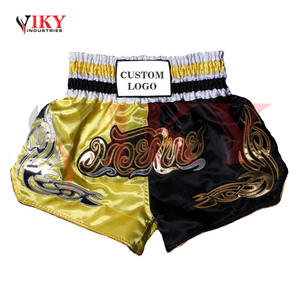 Pantalones cortos de boxeo, artes marciales, Kickboxing, Muay Thai, sublimación personalizada, MMA - Product Image 3