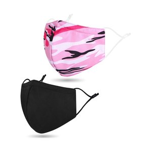 Venta al por mayor reutilizable lavable algodón Facemask moda sublimación impresa fiesta máscaras con diseño transpirable - Product Image 6