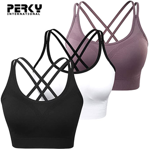 Customizable Lightweight Ladies Sports <b>Bra</b> Sexy Fitness Top for Women's Yoga Plus Size Sportswear - Product Image 1