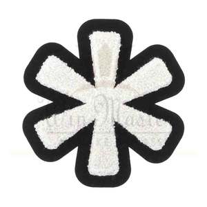 แผ่นปักทำจากผ้าทอลายสำหรับเสื้อผ้ามีฮู้ดรีดด้วยความร้อนเป็นมิตรกับสิ่งแวดล้อม - Product Image 5