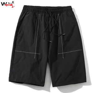 Pantalones Cortos Deportivos de Verano para Hombre, Casuales, Holgados, Transpirables, de Secado Rápido, 100% Algodón, Cintura Elástica - Product Image 2