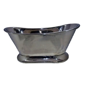 Nouvelle arrivée de baignoire en cuivre de grande taille faite à la main en gros baignoire de créateur faite à la main baignoire en cuivre de luxe de forme personnalisée - Product Image 3
