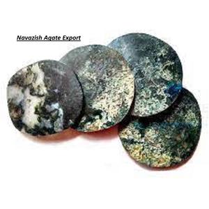 Sous-verre en Agate de mousse naturelle de meilleure qualité, sous-verre en tranche d'agate pour la vente en gros - Product Image 1