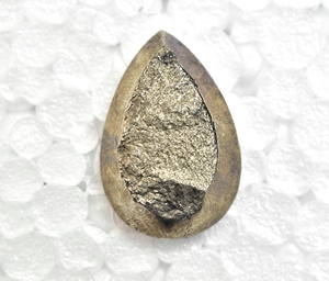 พลอยไพไรต์ดรูซี่เกรดพรีเมียม สีทอง ขายส่งจากรัฐราชสถาน แบรนด์ S.F. GEMS - Product Image 2