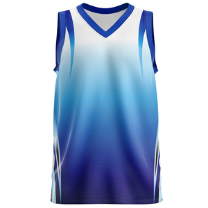 Ropa Deportiva Transpirable Personalizada con Sublimación Digital, 100% Poliéster, Sin Mangas, Anti-UV, Talla Grande, Nueva y Elegante para Baloncesto - Product Image 1