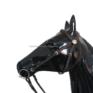 Brida de PVC de Alta Calidad y Durabilidad con Cabeza de Caballo y Riendas ~ Colores Personalizados, Logotipo, Todos los Tamaños Disponibles, Uso Ecuestre, Fabricante India - Product Image 3