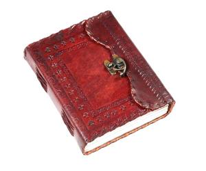 Wholesale Eco-Friendly Red <b>Leather</b> Journals Colorful <b>Diary</b> Healing Handmade Crafts Religious Feng Shui - Product Image 1