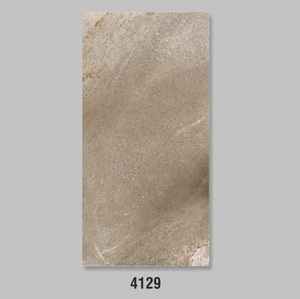 Azulejos de porcelana mate de color beige de alta calidad esmaltados con aspecto de cemento de inyección de tinta 600x1200mm - Product Image 3