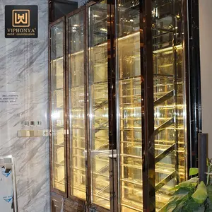 304 Liquor Cabinets With Glass Doors Modern Living Room Furniture