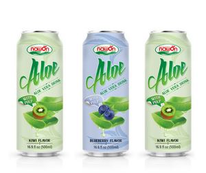 Jus d'aloe vera vietnamien OEM 500 ml avec pulpe, pureté 70 %, meilleur goût, fabricant de boissons - Product Image 4