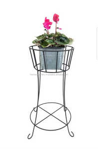 Home Decoration <b>Large</b> Size Brass Planter With Stand Exclusive Quality Round Shape Garden Decoration <b>Flower</b> <b>Pots</b> - Product Image 3