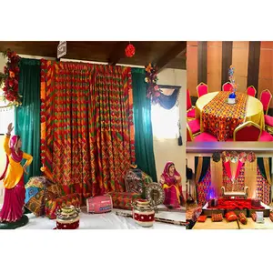 Punjabi Phulkari קישוט עבור Mehndi פונקציה מסורתית Punjabi נושא Phulkari קישוט Punjabi נושא תמונה-לירות Phulkar