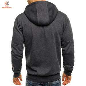 Men's Heavyweight Pull <b>Hoodie</b> 100% Cotton Custom Printed Embroidered Oversized Stringless Fleece Winter Plain Thick No <b>String</b> - Product Image 2