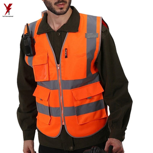 Comfortable 2022 Customized Material Without Sleeves High Quality Light Weight New Design Safety Vest - Product Image 3