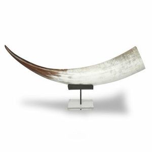 Soporte decorativo de cuerno de búhos y acero, el mejor cuerno de búhos de agua, producto natural, decoración para el hogar y en venta - Product Image 2