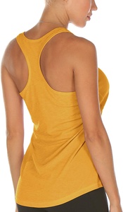 Camisetas sin mangas con espalda cruzada para mujer, ropa deportiva para Yoga, camisetas sin mangas atléticas para mujer - Product Image 4