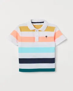Latest Fashion High Quality Custom Color Boys Polo Shirts New Arrival Customized Design New Style Boys Polo Shirts