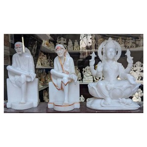 Makrana Marble Indian God Sculpture - Product Image 1