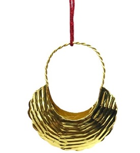 METAL PURSE MINIATURE <b>LARGE</b> CHRISTMAS HANGING <b>ORNAMENT</b> DECORATION METAL PURSE HOME DECOR HIGH QUALITY - Product Image 1